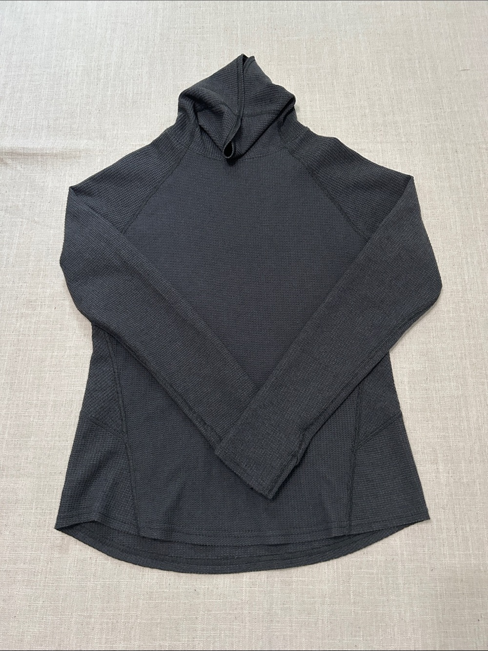Kuhl Petra Mock Neck Women's S Waffle Knit Hiking Outdoor Camping Pullover Small
